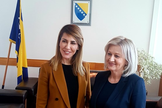 The Speaker of the House of Representatives Borjana Krišto received the RCC Secretary-General on her inaugural visit